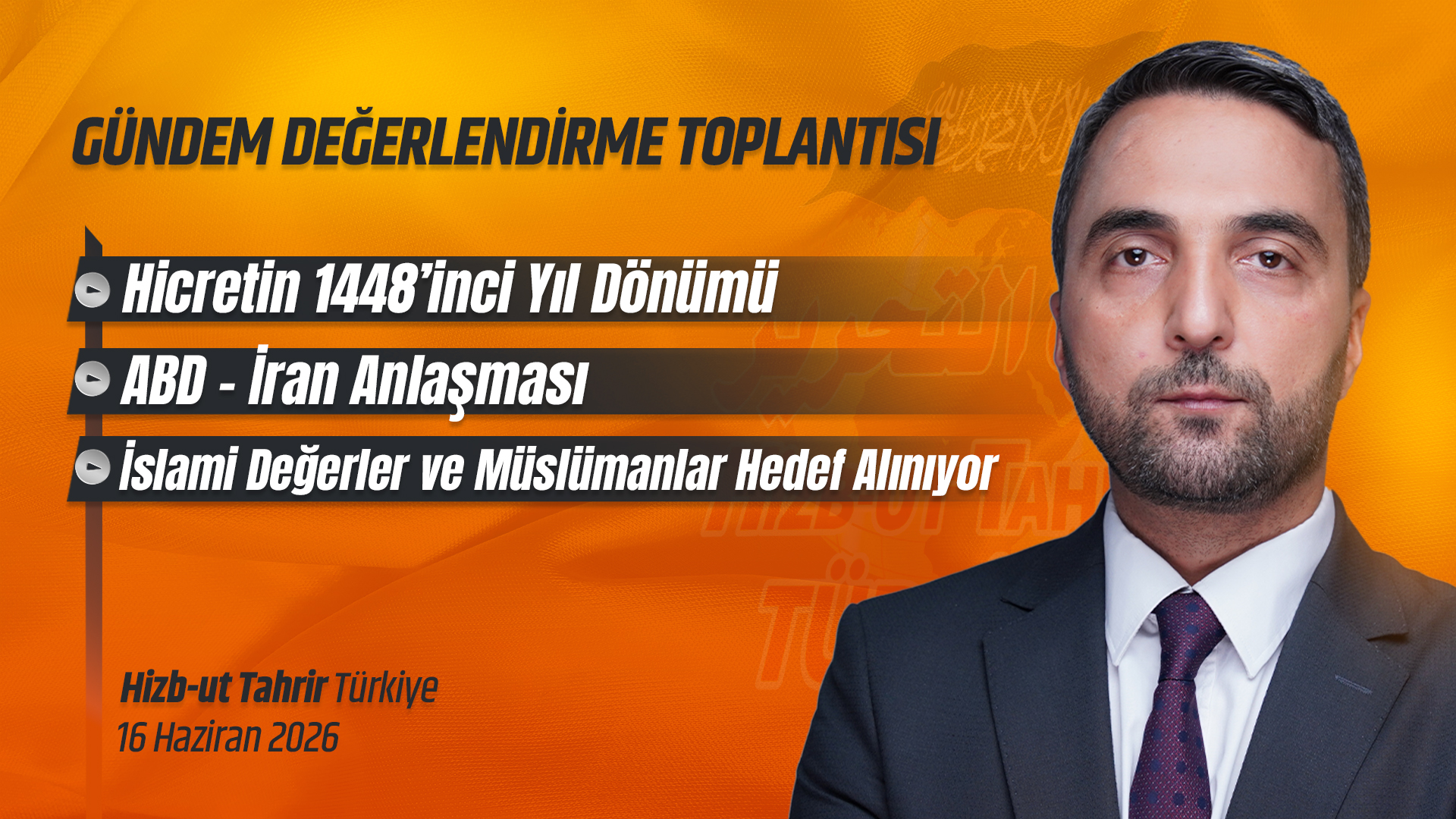 Haftalık Değerlendirme Toplantısı - 16 Haziran 2026