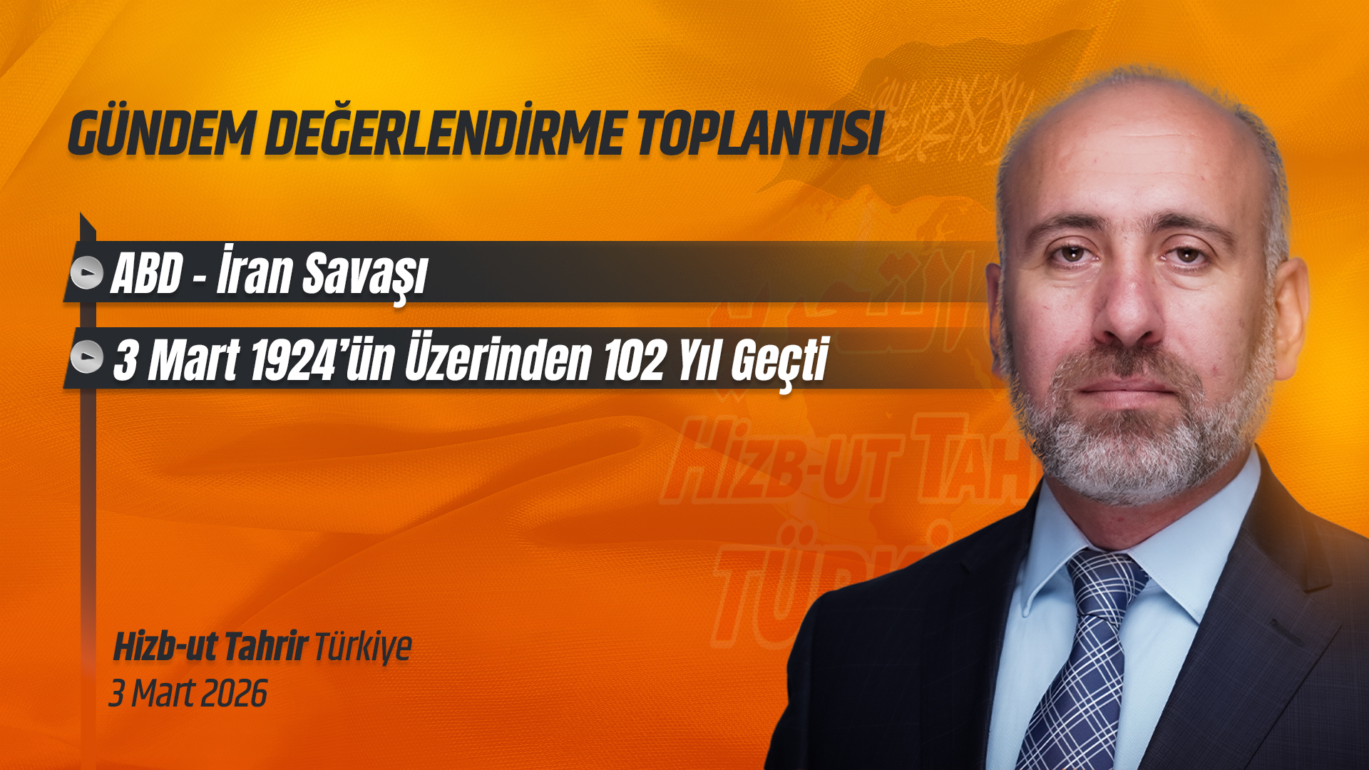Haftalık Değerlendirme Toplantısı - 3 Mart 2026