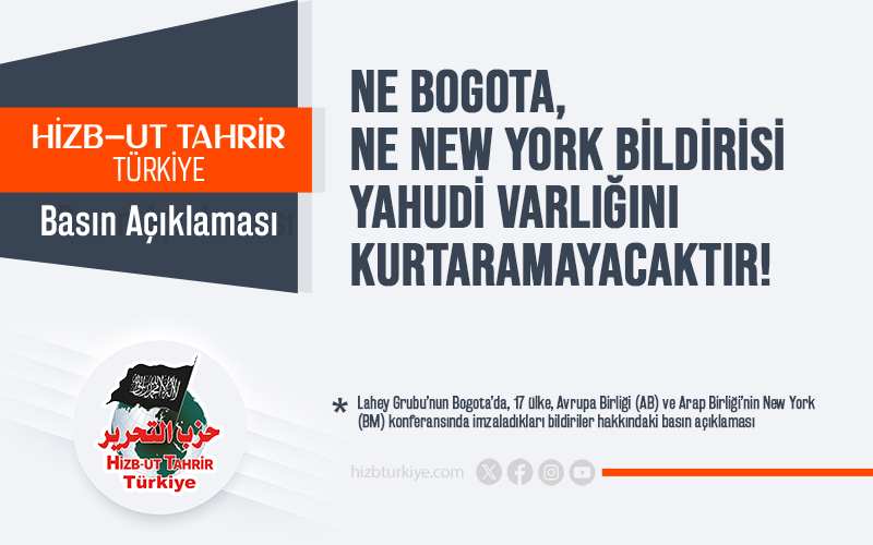 Ne Bogota Ne New York Bildirisi Yahudi Varlığını Kurtaramayacaktır