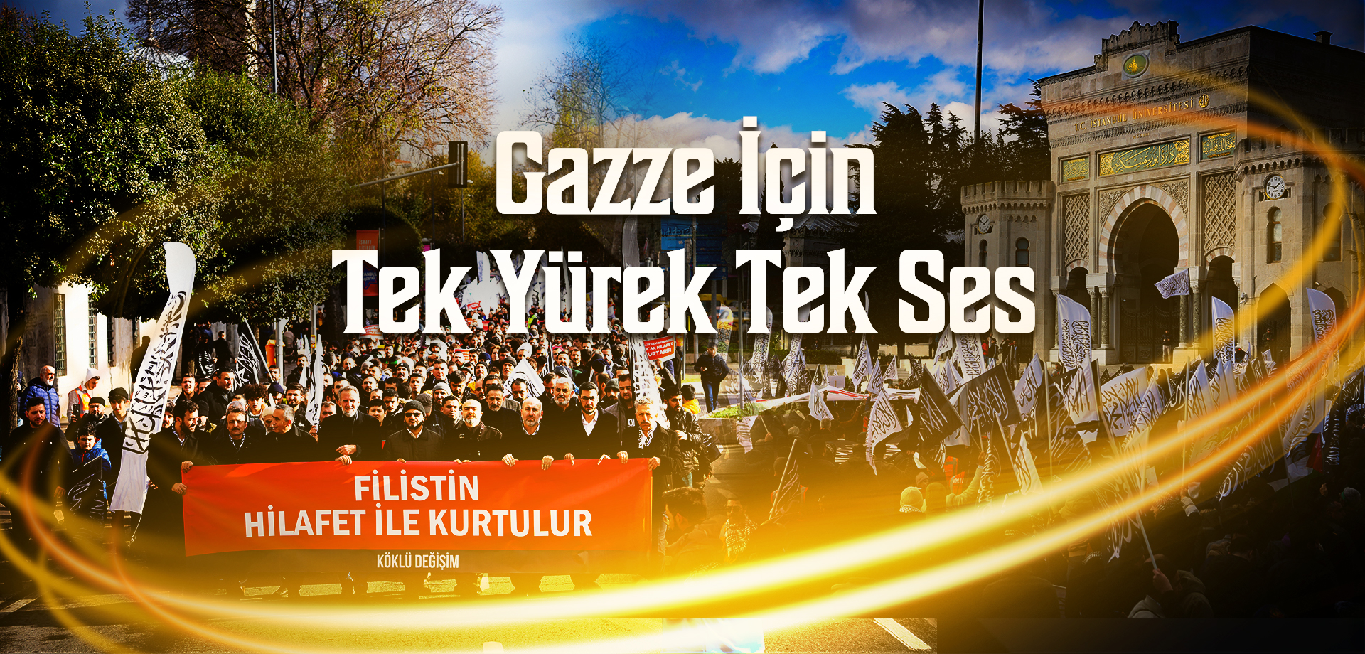 Gazze İçin Tek Yürek Tek Ses